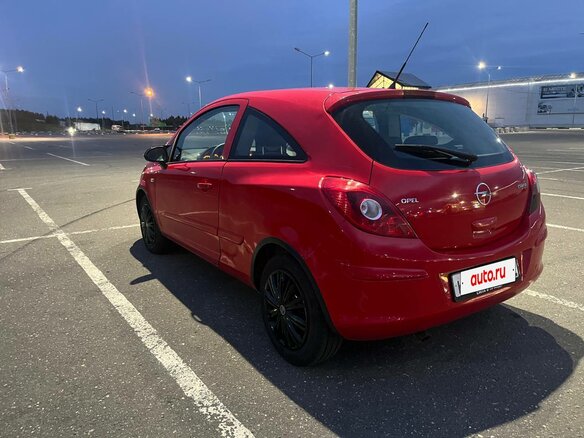 2007 Opel Corsa D, красный, 240000 рублей - вид 5