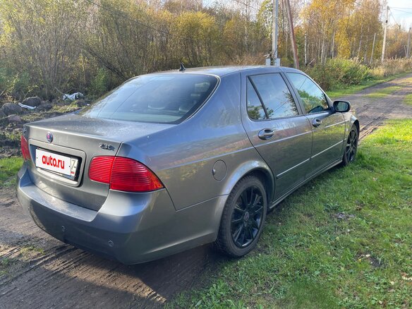 2008 Saab 9-5 I Рестайлинг 2, серый, 1200000 рублей - вид 6