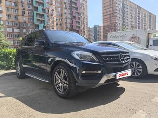 2014 Mercedes-Benz M-Класс 350 CDI III (W166), синий, 2550000 рублей, вид 2