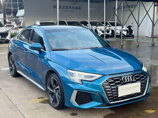 2021 Audi A3 35 TFSI IV (8Y), синий, 1920000 рублей, вид 2