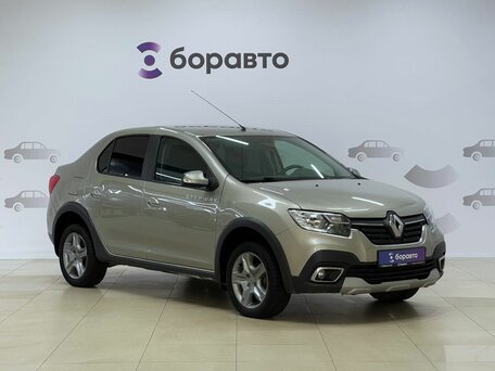 2019 Renault Logan Stepway II Рестайлинг, серый, 890000 рублей, вид 3