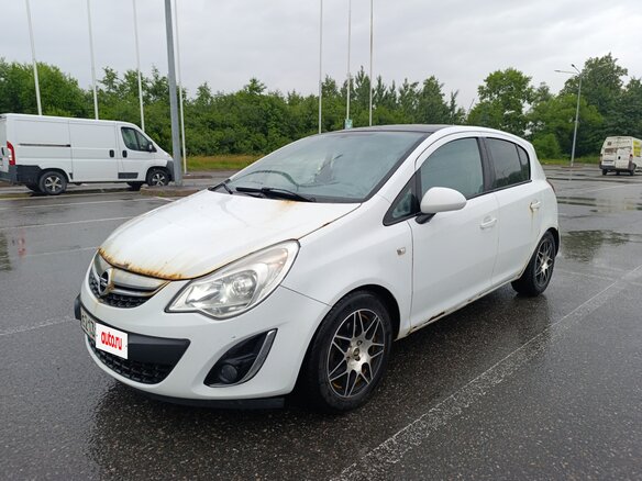 2011 Opel Corsa D Рестайлинг II, чёрный, 320000 рублей