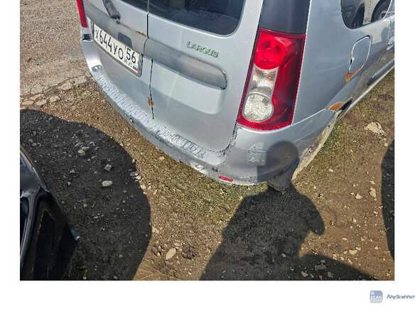 2016 Lada (ВАЗ) Largus I, серебристый - вид 15