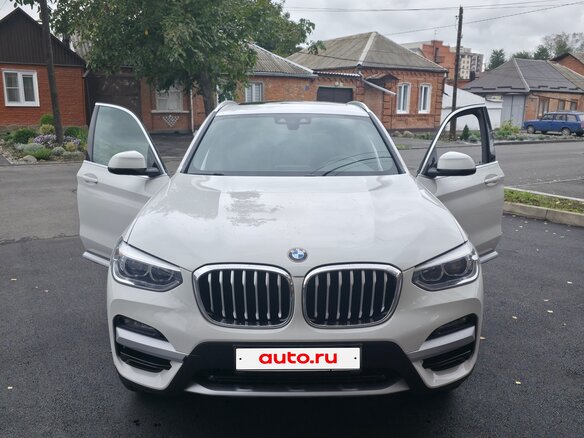 2021 BMW X3 30i xDrive III (G01), белый, 3600000 рублей
