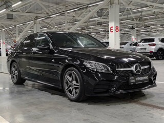 2020 Mercedes-Benz C-Класс 200 IV (W205) Рестайлинг, чёрный, 3380000 рублей, вид 3