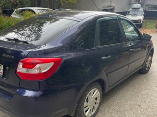 2017 Lada (ВАЗ) Granta I, синий, 420000 рублей, вид 4