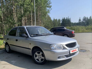 2007 Hyundai Accent ТагАЗ II, серебристый, 355000 рублей, вид 3