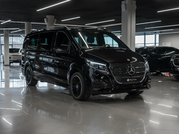 2025 Mercedes-Benz V-Класс Extra Long 300 d экстра длинный III (W447) Рестайлинг 2, чёрный, 13500000 рублей - вид 1
