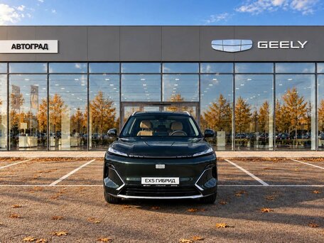 2026 Geely EX5 Гибрид EM-R, зелёный, 3829990 рублей, вид 2