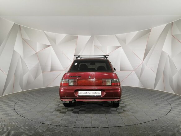 2005 Lada (ВАЗ) 2110, красный, 95000 рублей - вид 7