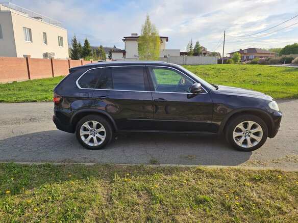 2009 BMW X5 30d II (E70), синий, 1610000 рублей - вид 18