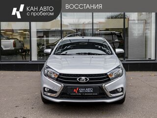 2021 Lada (ВАЗ) Vesta I, серебристый, 1108600 рублей, вид 2