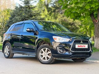 2012 Mitsubishi ASX I Рестайлинг, чёрный, 975000 рублей, вид 2