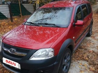 2018 Lada (ВАЗ) Largus Cross I, красный, 899000 рублей, вид 1