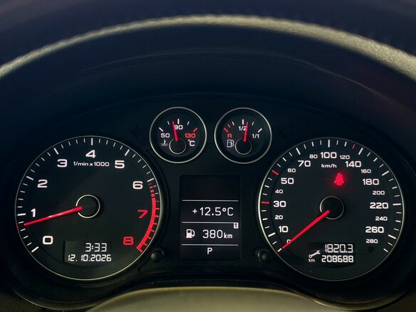2010 Audi A3 II (8P) Рестайлинг 2, чёрный, 737000 рублей - вид 8