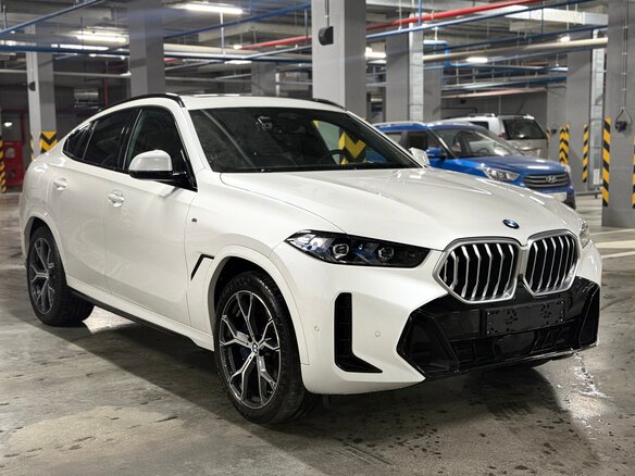 2024 BMW X6 30d III (G06) Рестайлинг, белый, 11700000 рублей