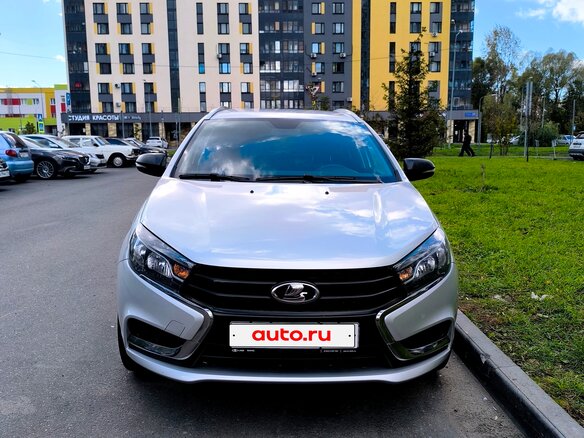 2021 Lada (ВАЗ) Vesta SW I, серый, 975000 рублей - вид 6