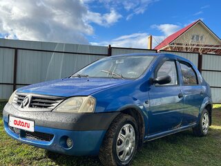 2005 Renault Logan I, синий, 130000 рублей, вид 1