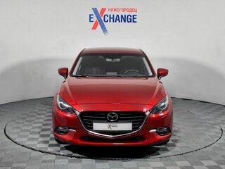 2018 Mazda 3 III (BM) Рестайлинг, красный, 1620000 рублей, вид 2