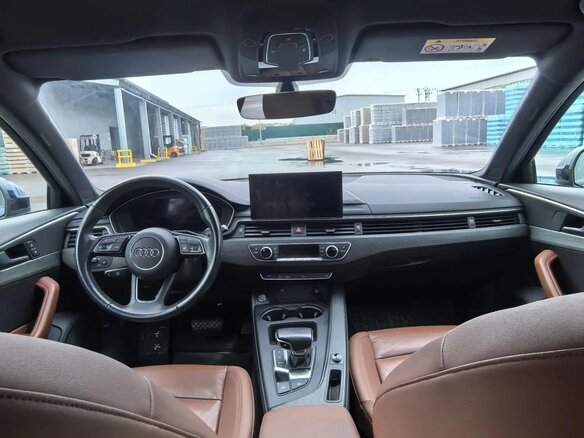 2020 Audi A4 40 TFSI V (B9) Рестайлинг, синий, 2500000 рублей - вид 7