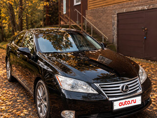 2012 Lexus ES 350 V Рестайлинг, чёрный, 1790000 рублей, вид 1