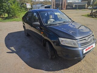 2014 Lada (ВАЗ) Granta I, чёрный, 260000 рублей, вид 2