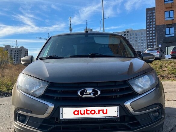 2021 Lada (ВАЗ) Granta I Рестайлинг, коричневый, 570000 рублей - вид 2