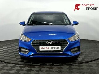 2019 Hyundai Solaris II, синий, 1575000 рублей, вид 3