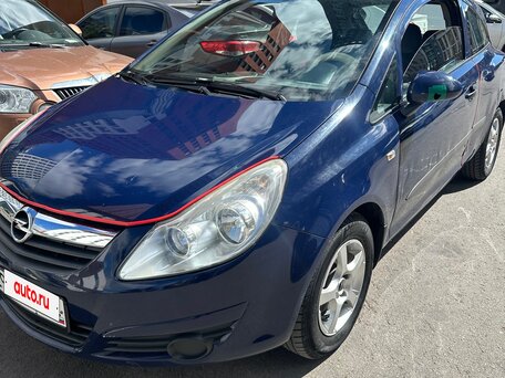 2007 Opel Corsa D, синий, 240000 рублей, вид 1