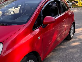 2007 Opel Corsa D, красный, 430000 рублей, вид 4