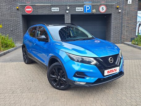 2021 Nissan Qashqai II Рестайлинг, синий, 2200000 рублей, вид 2