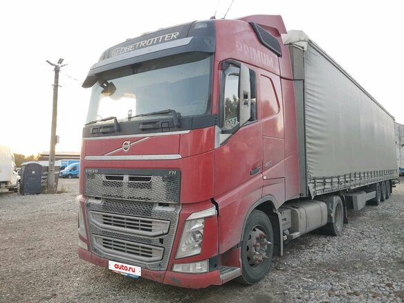 2016 Volvo FH, красный, 5831000 рублей