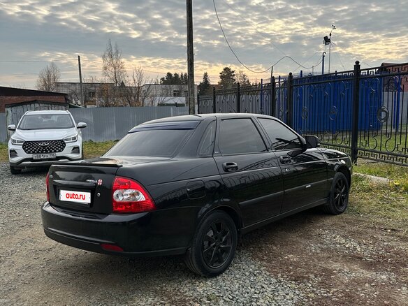 2011 Lada (ВАЗ) Priora I, чёрный, 350000 рублей - вид 13
