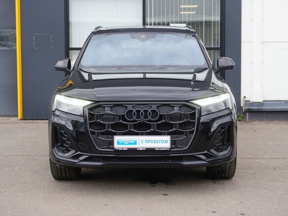 2024 Audi Q7 55 TFSI II (4M) Рестайлинг 2, чёрный, 9500000 рублей - вид 1