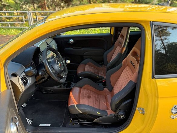 2019 Abarth 595 I Рестайлинг, жёлтый, 2199000 рублей - вид 11