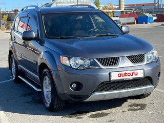 2008 Mitsubishi Outlander II, серый, 950000 рублей, вид 4