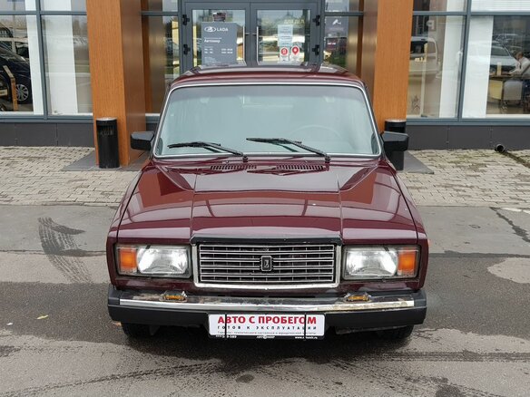2008 Lada (ВАЗ) 2107, пурпурный, 175000 рублей - вид 1