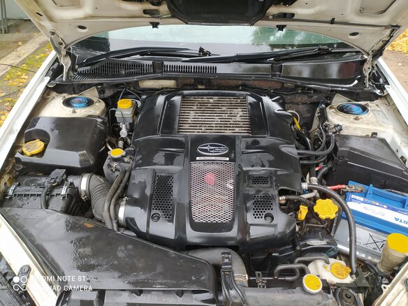 2007 Subaru Legacy GT IV Рестайлинг, белый - вид 5