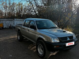 2006 Mitsubishi L200 III Рестайлинг, серебристый, 670000 рублей, вид 2