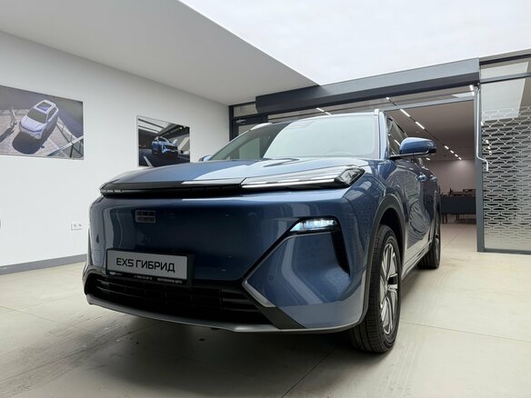 2026 Geely EX5 Гибрид EM-R, синий, 3829990 рублей - вид 2