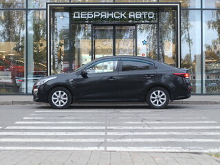 2018 Kia Rio IV, чёрный, 1415000 рублей, вид 2
