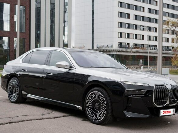 2024 BMW 7 серии 740d xDrive VII (G70), чёрный, 12500000 рублей - вид 8