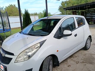 2012 Chevrolet Spark III, белый, 570000 рублей, вид 1