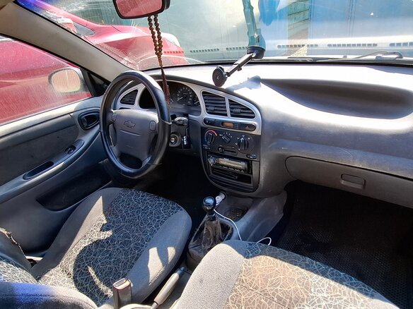 2008 Chevrolet Lanos I, серебристый, 125000 рублей - вид 5
