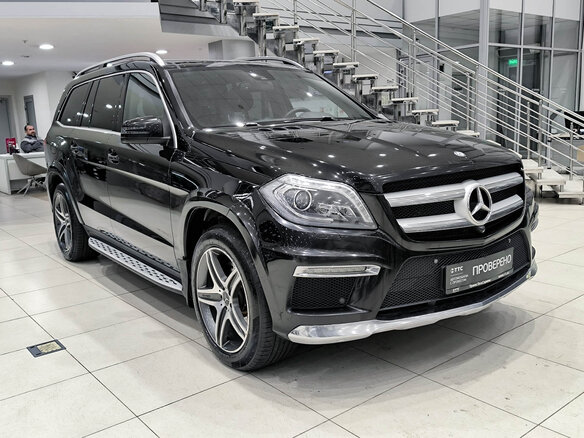 2015 Mercedes-Benz GL-Класс 350 II (X166), чёрный, 2550000 рублей - вид 2