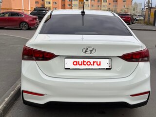 2019 Hyundai Solaris II, белый, 1520000 рублей, вид 2