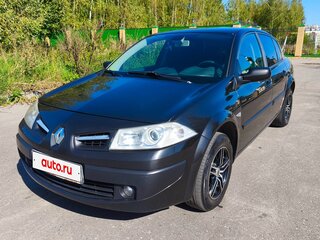 2008 Renault Megane II Рестайлинг, чёрный, 479000 рублей, вид 1