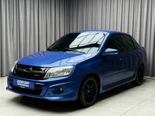 2017 Lada (ВАЗ) Granta Sport I, синий, 779000 рублей, вид 4