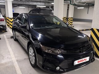 2015 Toyota Camry US Market VII (XV50) Рестайлинг, чёрный, 2200000 рублей, вид 3