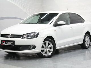 2014 Volkswagen Polo V, белый, 779000 рублей, вид 1